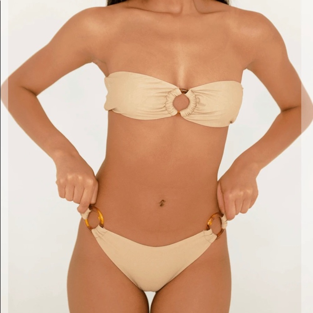 Aurelle Bandeau Bikini Set